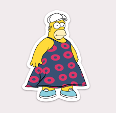 Fat Homer Muumuu - Etsy