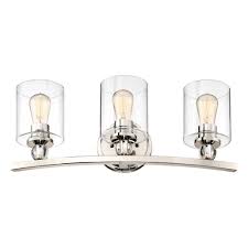 Edison Bulb Bathroom Light Polished Nickel 24 Inch By Minka Lavery 3073 613 Destination Lighting