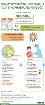 Ngày mai, dự kiến 500.000 liều vaccine vero cell của sinopharm sẽ. Thong Tin Vá» Vaccine Phong Covid 19 Cá»§a Sinopharm Trung Quá»'c