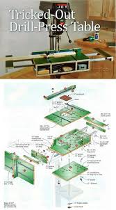 Extendable Drill Press Table Plans With Images Drill Press Table Woodworking Drill Press Drill Press