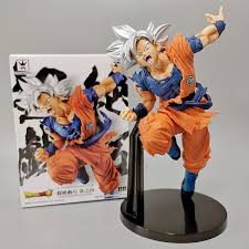 Impression haute qualité 300 grammes, couché mat dimensions a4 : Dragon Ball Z Dxf Son Goku Ultra Instinct Figure Mascot Toys Wish