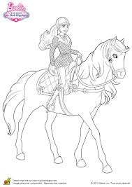 Maybe you would like to learn more about one of these? Coloriage Barbie A Cheval Sur Hugolescargot Com