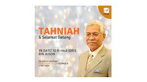 Born 15 november 1955) is a malaysian politician and member of parliament of malaysia for besut constituency. Idris Jusoh Dilantik Pengerusi Felda Johorkini