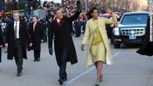Former president barack obama and first lady michelle obama arrive for the 46th inauguration. Isabel Toledo Created Michelle Obama S Inauguration Day Outfit 2009 Cnn Video