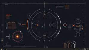 Cyber Hud Wallpaper Engine Cyber Computer Generated Imagery Wallpaper