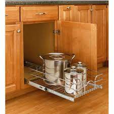 Check spelling or type a new query. Storage Baskets Kitchen Cabinet Chrome Pull Out Wire Baskets W Full Extension Slides By Rev A Shelf Kitchensource Com