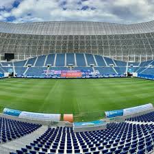 The stadium currently has a capacity of 25,252. Photos At Stadionul Ion Oblemenco Soccer Stadium In Craiova