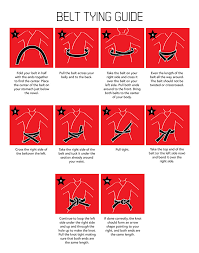 How To Tie A Taekwondo Belt Gajok Taekwondo