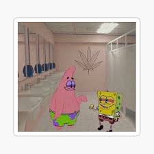Spongebob wants patrick to play with him but he finds spongebob childish and. Stoned Spongebob Gifts Merchandise Redbubble