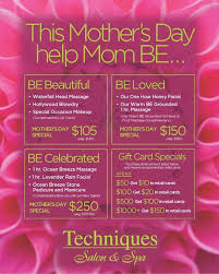 Let Mom B E This Mother S Day With One Of Our Custom Spa Packages Embedded Image Permalink Salon Promotions Salon Marketing Spa Specials