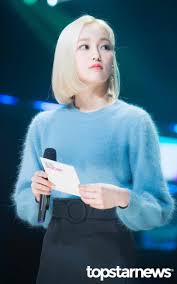 Yeeun Pics On Twitter In 2020 White Blonde Hair Clc Kpop Girls