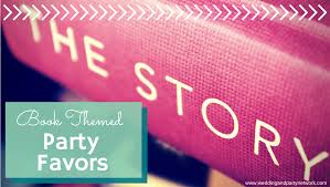 Theme parties create lasting memories. Book Themed Party Favors