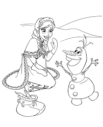 Jan 22, 2016 · click the frozen anna coloring pages to view printable version or color it online (compatible with ipad and android tablets). Anna Snowman Olaf Printable Image Topcoloringpages Net