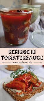 Eingelegte Heringe In Tomatensauce Tomatsild Mahtava Heringe Marinierter Hering Nordische Kuche