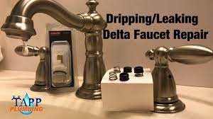 Leaking delta bathroom faucet