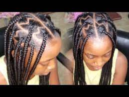 How To Knotless Box Braids Zigzag Parts Hiding Hair Youtube In 2021 Parting Hair Box Braids Braided Hairstyles