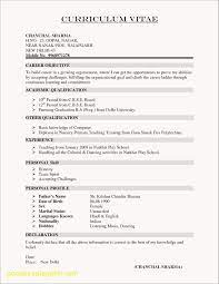 Sample declaration in resume for freshers . Electrical Engineering Resume No Experience Printable Resume Template Cv Format For Job Resume Template Word Job Resume Format