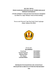Posted on april 30, 2018 by siti rohmah as'ad. Resume Jurnal Peran Agama Dalam Pengelol 1