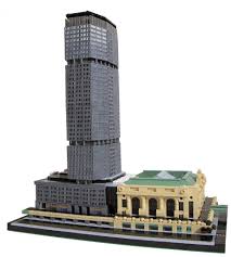 Metlife Building New York City Lego Skyscraper Lego Lego Architecture