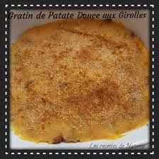 Gratin De Patate Douce Aux Girolles Les Recettes Ww De Nanette