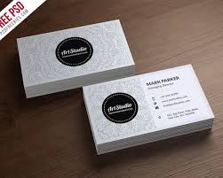 Business card holder mockup is a set of 8 professional mockups on a studio background, created with a 3d model of business card holder. 50 Free Psd Business Card Template Designs Creative Nerdscreative Nerds