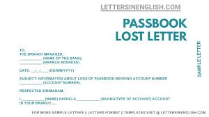Have lost passbook app,how do i get app back onto ph, no back up on itunes. Sample Application To Branch Manager Informing About Lost Passbook Letters In English