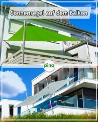 Balkon Ideen Ein Sonnensegel Auf Dem Balkon Befestigen In 2020 Sonnensegel Segel Sonne