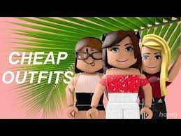 10 Cheap Roblox Outfits For Girls With Links Youtube Roblox Outfits Roblox Girls Girl Outfits