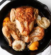No Fail Roast Chicken With Lemon And Garlic Recipe Roast Chicken Recipes Chicken Recipes Recipes