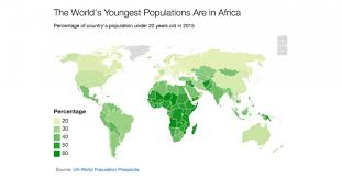 This database presents population and other demographic estimates and projections from 1960 to 2050, covering more than 200 economies. Chart The World S Youngest Populations Are In Africa
