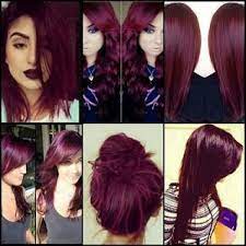 Falling For Purple Hair Beauty And The Mist Hair Color Plum Maroon Hair Purple Hair