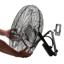 High Velocity Room Cooling Air Electric Floor Wall Mount Fan 360 Rotation Black Dealstoday Wall Mounted Fan Flooring Wall Fans