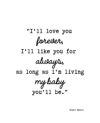 Printable Wall Decor I Ll Love You Forever Etsy Wall Decor Printables Wall Printables Printable Quotes