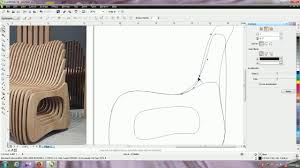 Corel Draw Dxf Chair Tutorial Cnc Furniture Dxf Tutorial