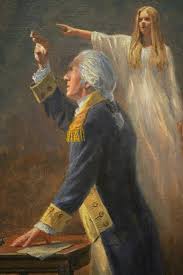 Jon Mcnaughton S New Painting The Angel Of Liberty George Washington Is Beholding A Vision Wish Our Country Still Jon Mcnaughton American History History