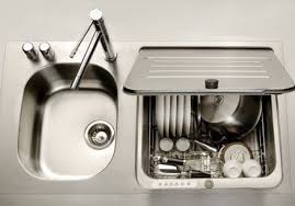 dishwasher is integrated into sink