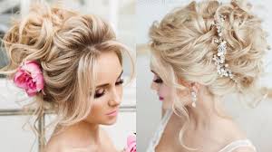 Wedding hairstyles for long hair with roses. Bridal Blonde Hairstyles Hair Highlights
