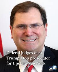 🔗 https://l.syracuse.com/0wnq9j A panel of nine U.S. District Court judges  for the Northern District of New York has decided not to extend Interim  U.S. Attorney John A. Sarcone III's appointment, which was