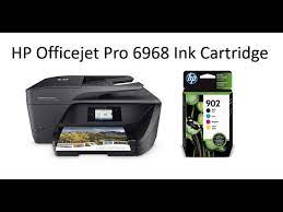 Follow the directions that appears. How To Change The Print Cartridge On Your Hp Officejet Pro 6968 6960 Etc Youtube