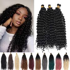Braided hairstyles are never getting old, simply hallucinating, to say in one word. Amazon Com Crochet Curly Hair Water Wave Crochet Hair Curly Braiding Hair Curly Crochet Hair For Black Women Marlybob Crochet Hair 14 Inch 3pcs 1b Beauty