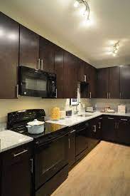 Dark Cabinets With Black Appliances Kitchen Cabinets With Black Appliances Espresso Kitchen Cabinets Black Appliances Kitchen