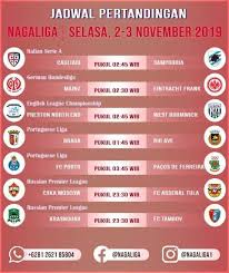 Jadwal Bola 2 Dan 3 November 2019 Italian Serie A German Bundesliga English League Championship Portuguese Liga Russian Premier League Nagaliga Jadwalbola It