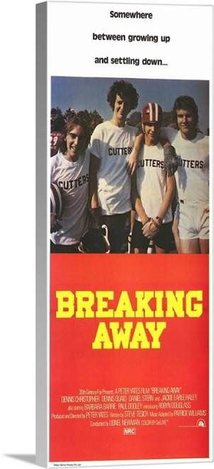 Breaking Away (1979) | Large Poster Print Wall Art | Great Big Canvas
