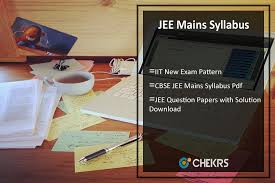 The first thing which comes in a student's mind that what are the differences of syllabus if he or she wants study engineering in iit, niit etc. Jee Mains Syllabus 2019 Exam Pattern Pdf Download Question Paper