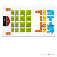 capitol music hall 2019 seating chart