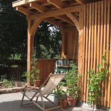 Fachwerk Laube Aus Larchenholz Fachwerk Fachwerkhauser Gartenhaus