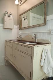 Vanity unit is a piece of bathroom furniture that consists of a washbasin on top and storage cupboards. 3 Vintage Furniture Makeovers For The Bathroom Diy Network Blog Made Remade Diy