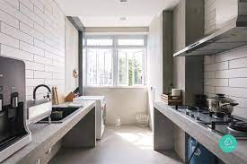 Enter Min Poh Collin S Dreamy Industrial Loft Walk Up Outdoor Kitchen Design Minimalist Industrial Living Room Kitchen Examples