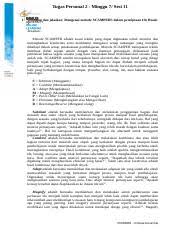 Helper question dua teknik apa yang digabungkan akan menghasilkan efisiensi yang besar ? Tp2 Entrepreneurship Docx Tugas Personal2 Minggu 7 Sesi 11 1 Sebutkan Dan Jelaskan Mengenai Metode Scampers Dalam Penciptaan Ide Bisnis Scamper Course Hero