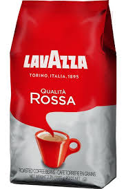 Lavazza Qualita Rossa Whole Beans Coffee Lavazza Cappuccino Machine Blended Coffee